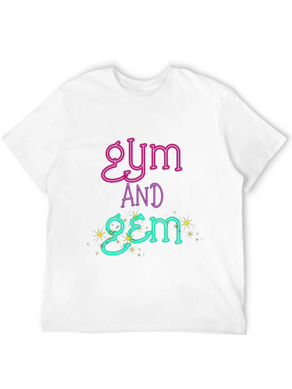 Gym and Gem Black T-Shirt