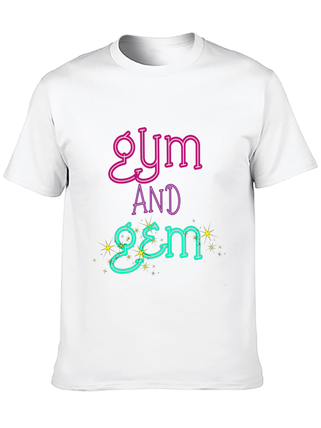 Gym and Gem Black T-Shirt