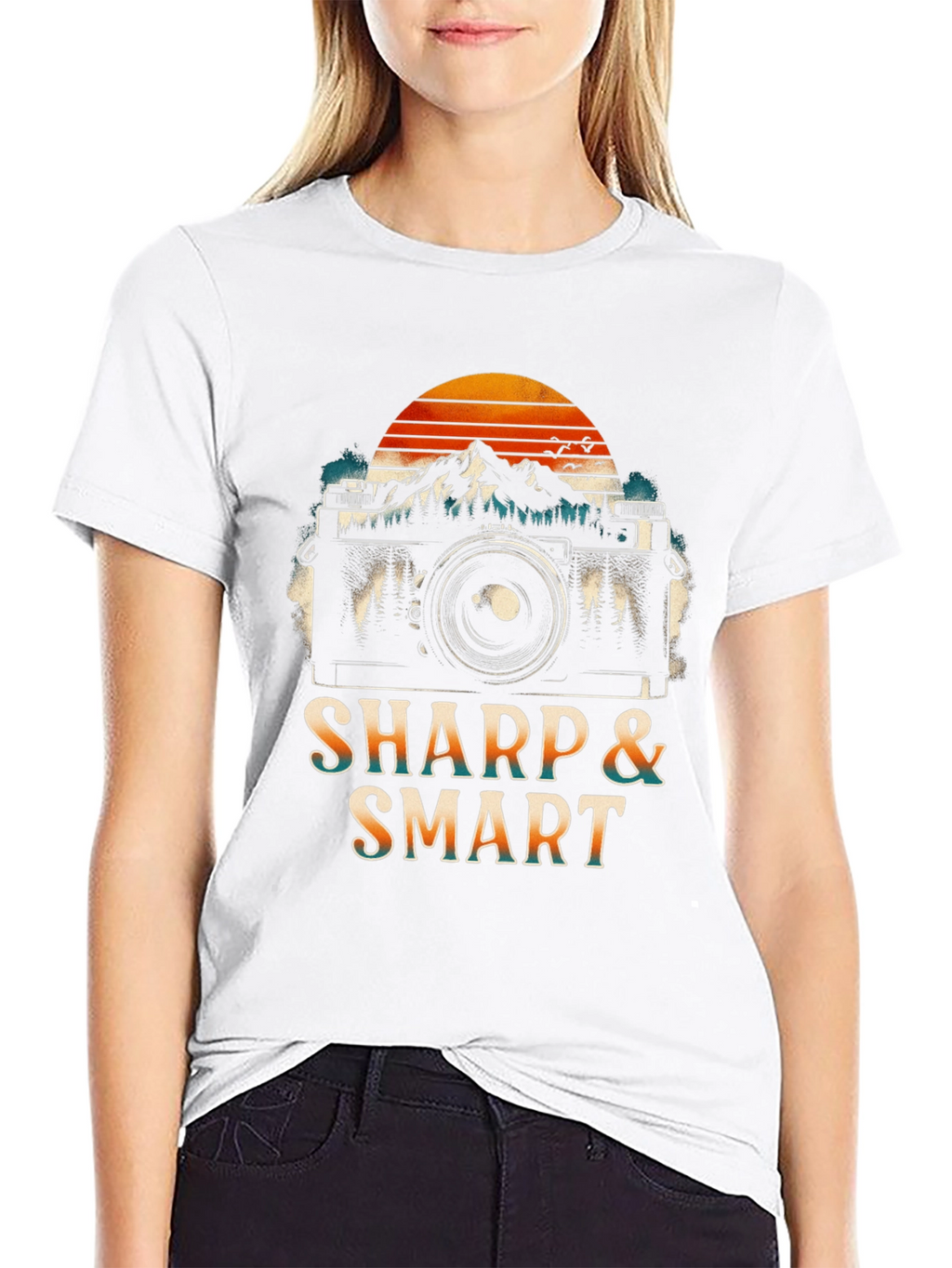 Sharp & Smart Camera Graphic Tee