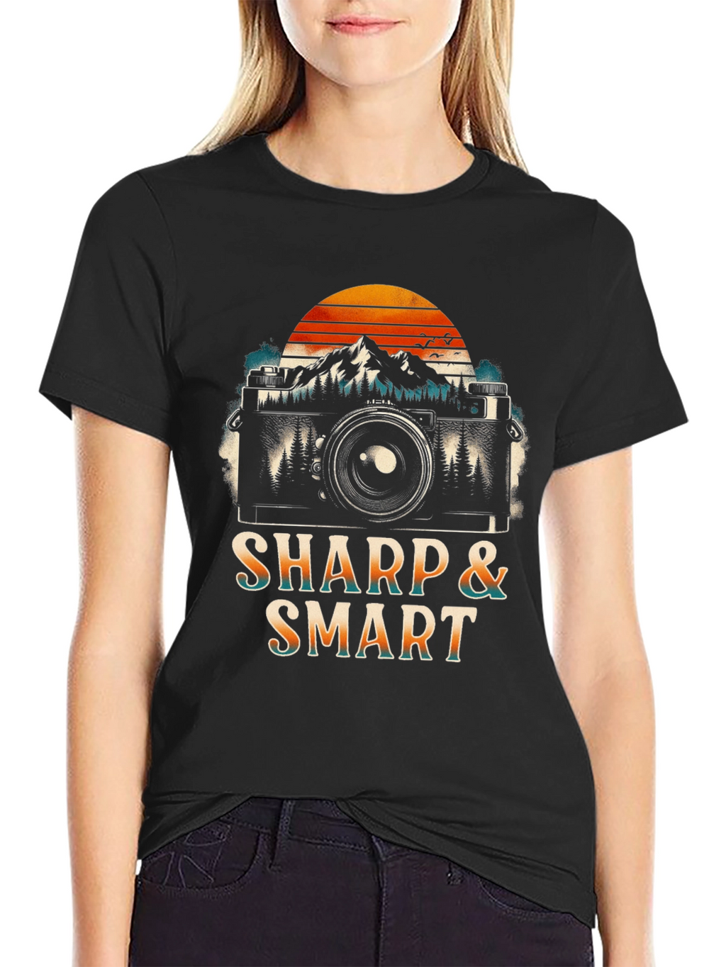 Sharp & Smart Camera Graphic Tee