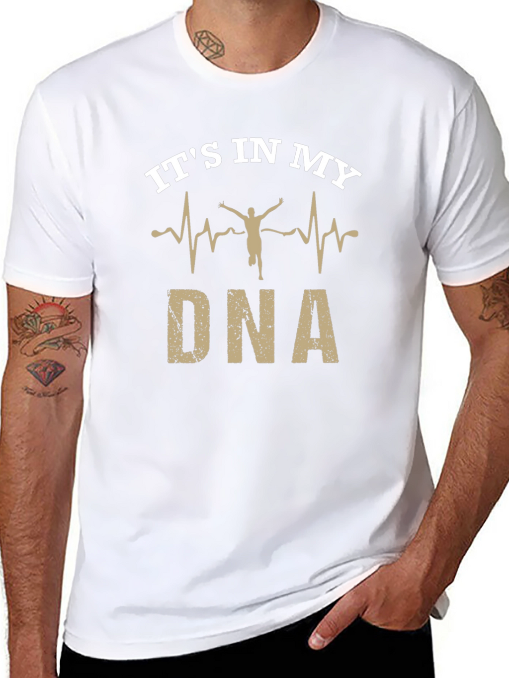 Its In My DNA Running T-Shirt