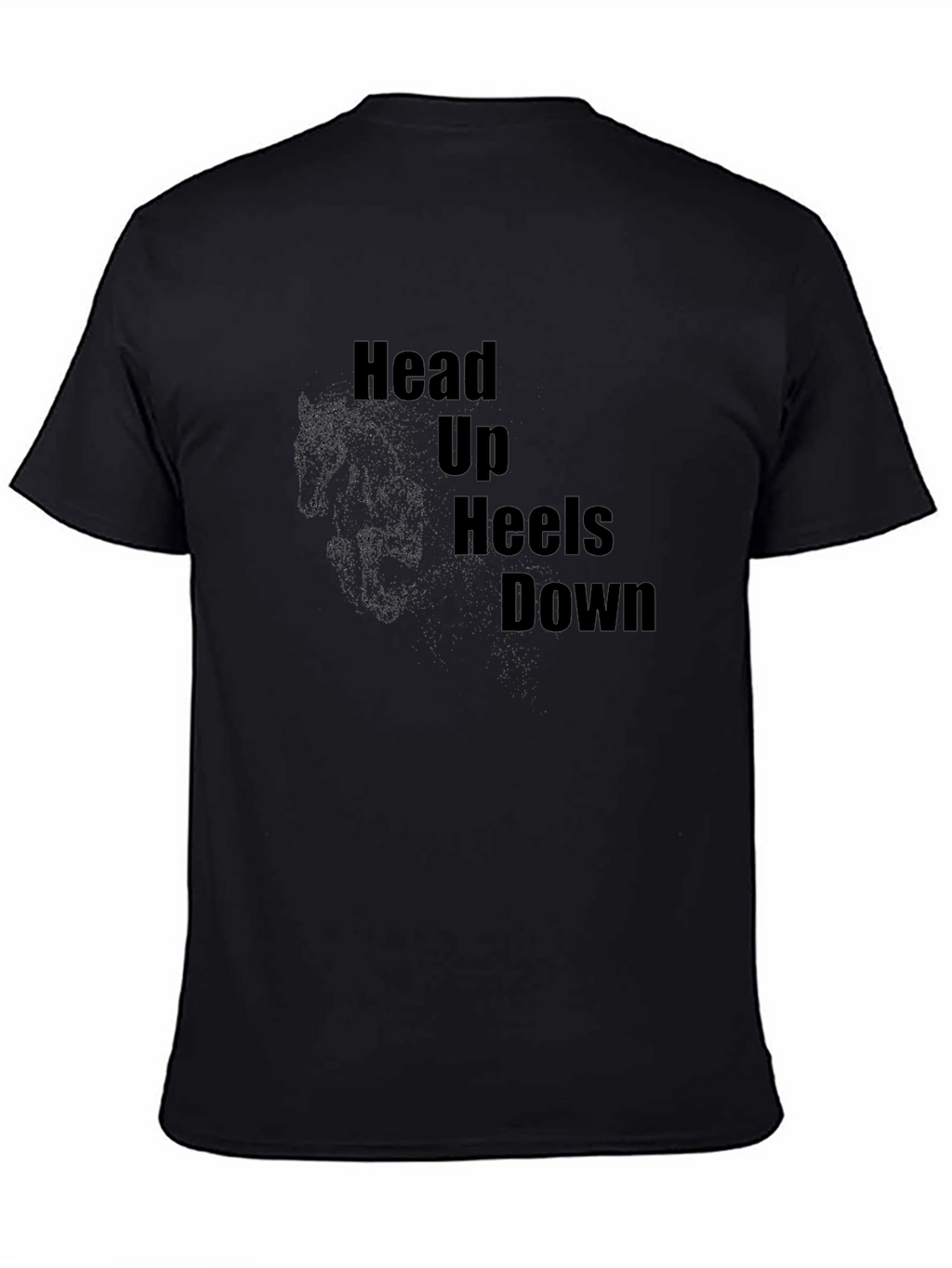 Equestrian T-Shirt - Head Up Heels Down