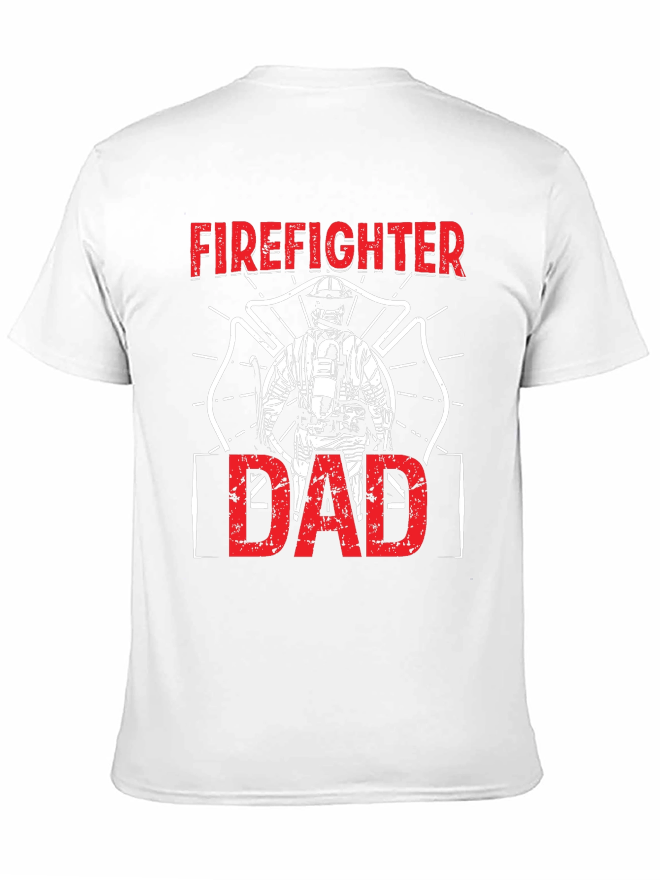 Firefighter Dad Graphic T-Shirt