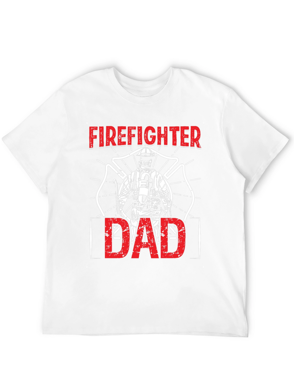 Firefighter Dad Graphic T-Shirt