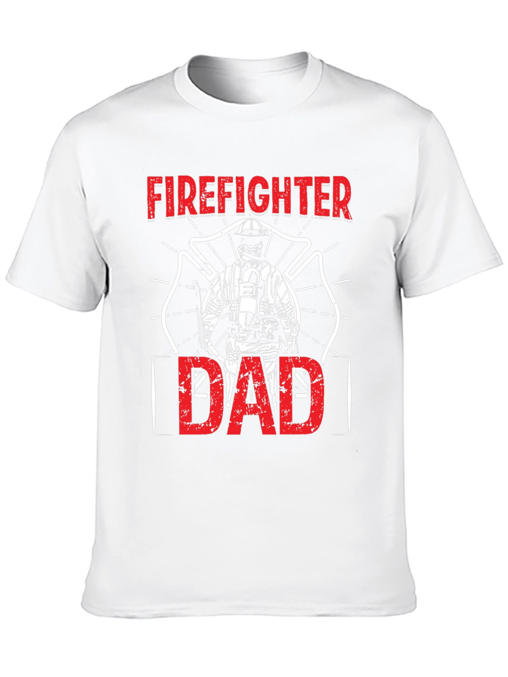 Firefighter Dad Graphic T-Shirt