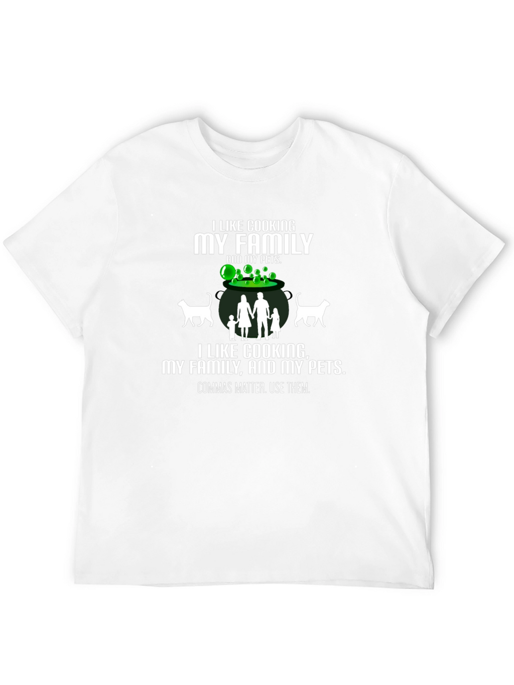 Funny Cooking Family Pets T-Shirt