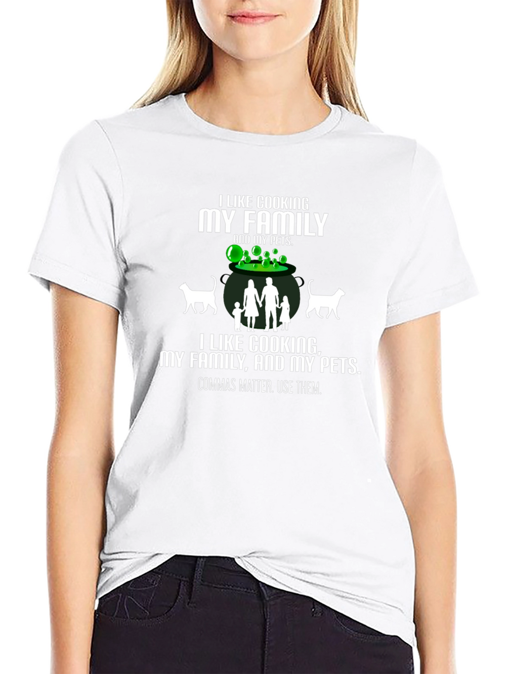 Funny Cooking Family Pets T-Shirt