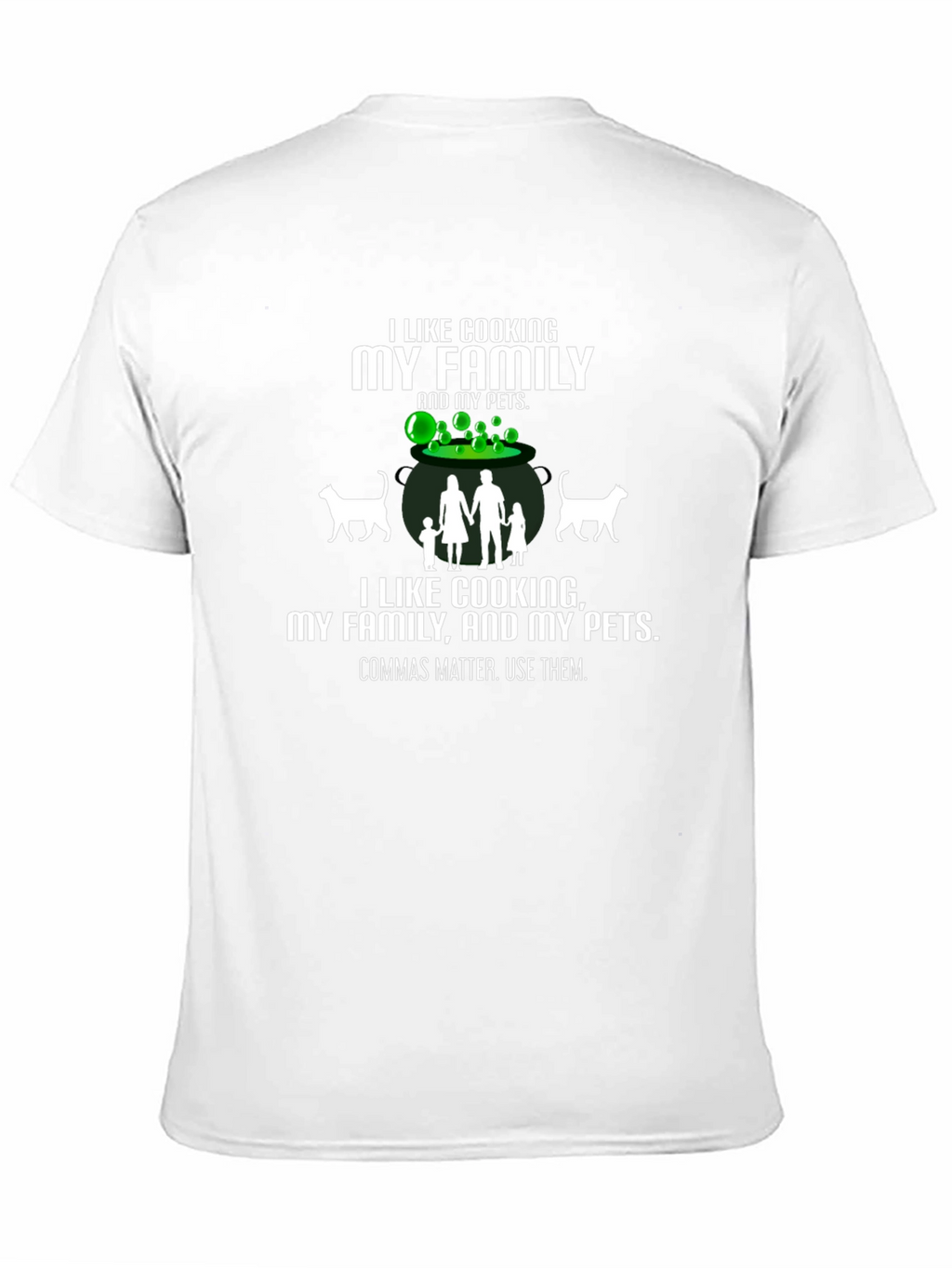 Funny Cooking Family Pets T-Shirt