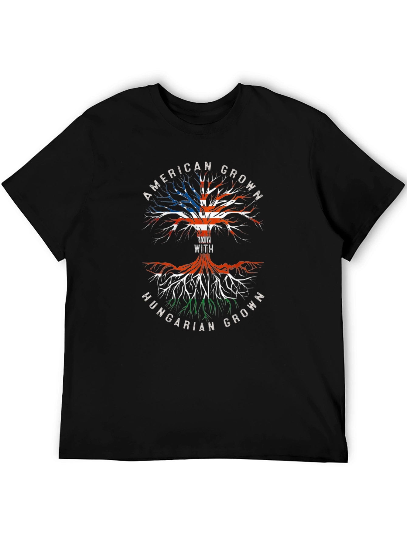 American Grown Hungarian Roots T-Shirt
