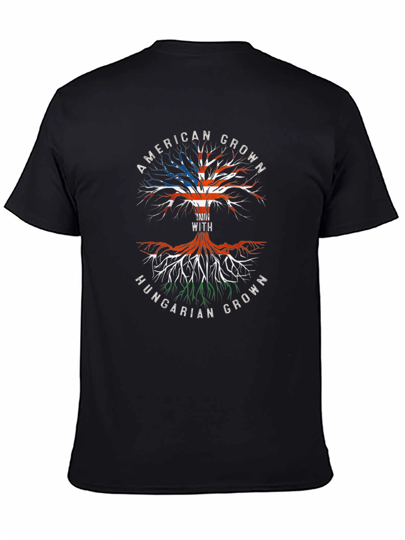 American Grown Hungarian Roots T-Shirt