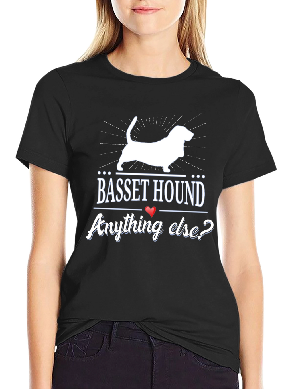 Basset Hound Anything Else? Graphic T-Shirt