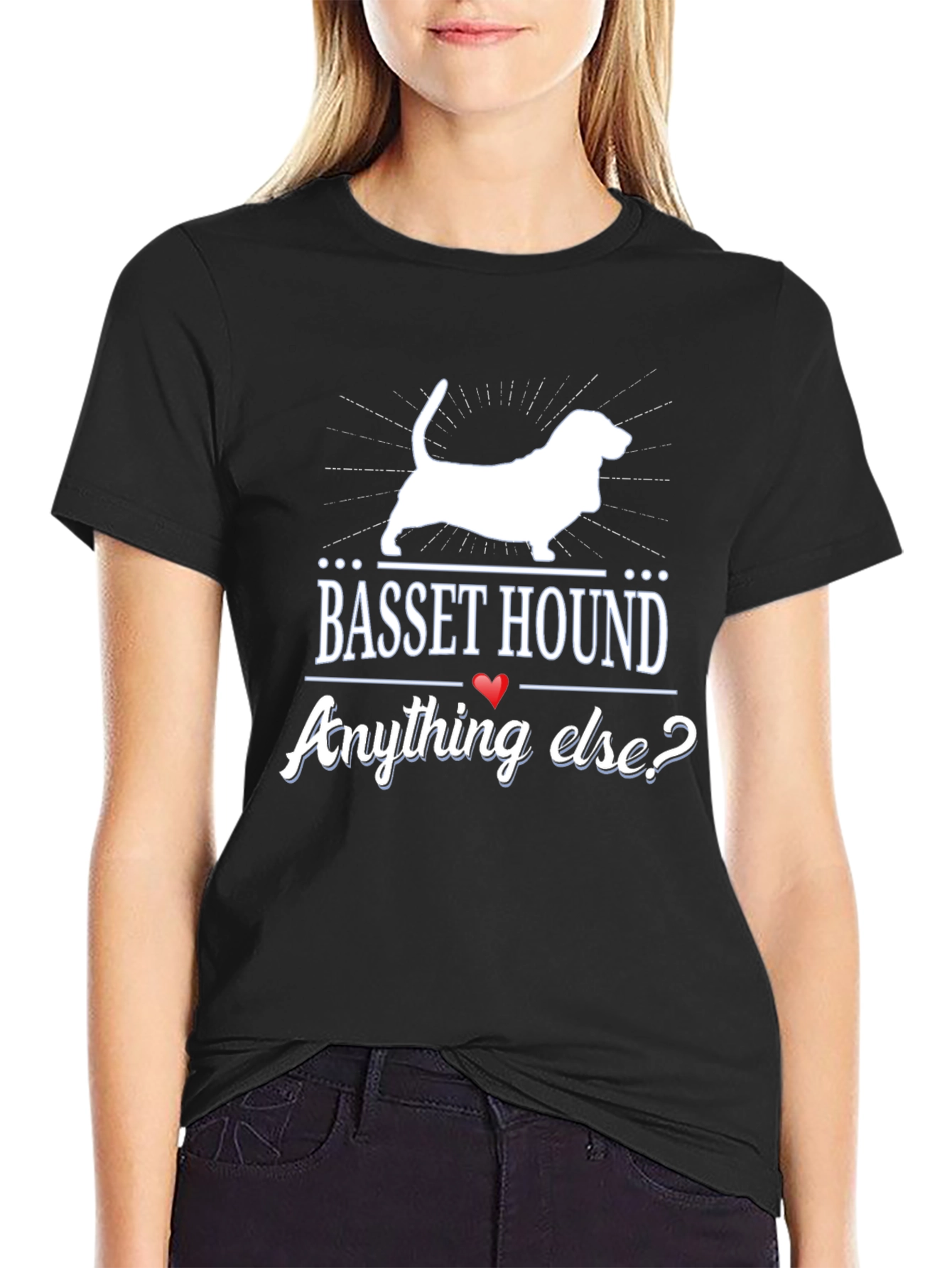 Basset Hound Anything Else? Graphic T-Shirt