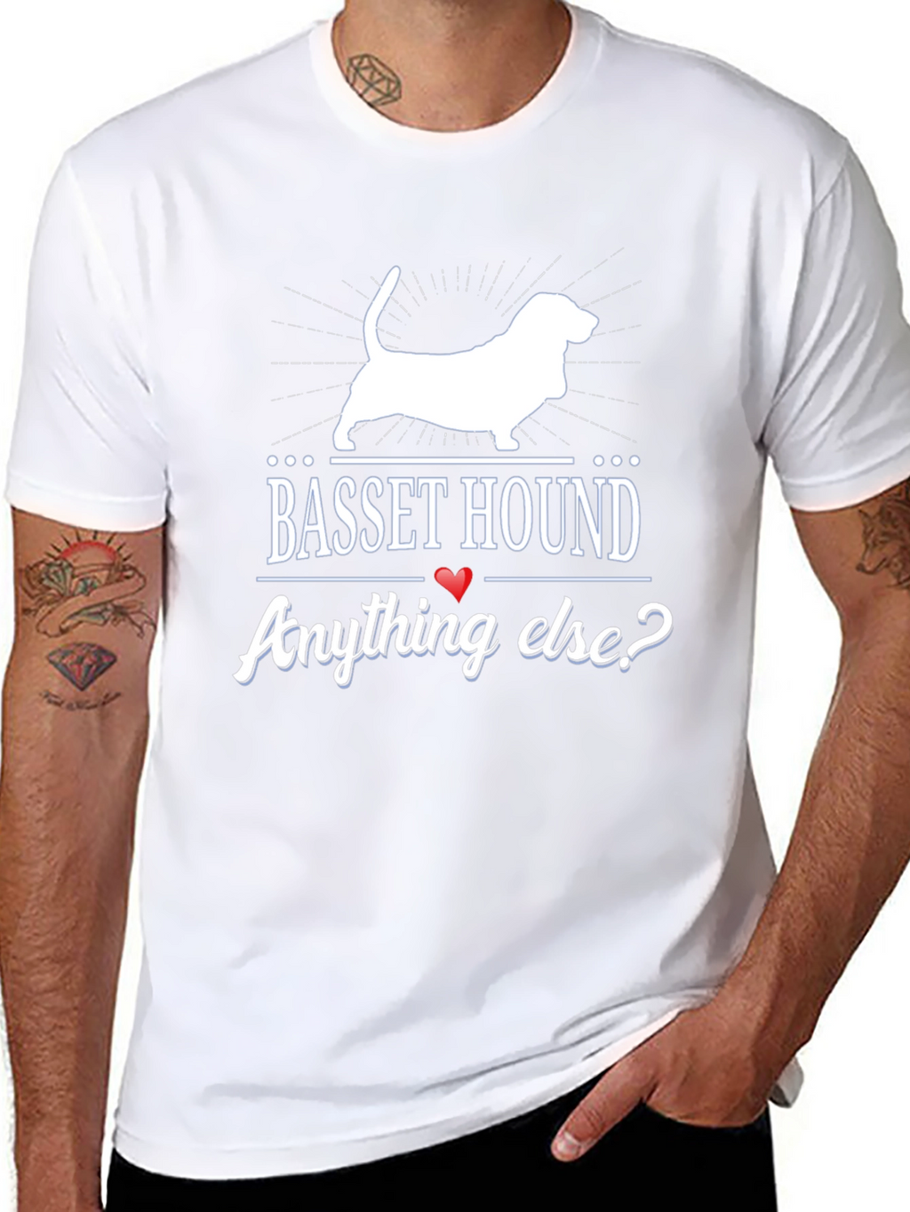 Basset Hound Anything Else? Graphic T-Shirt