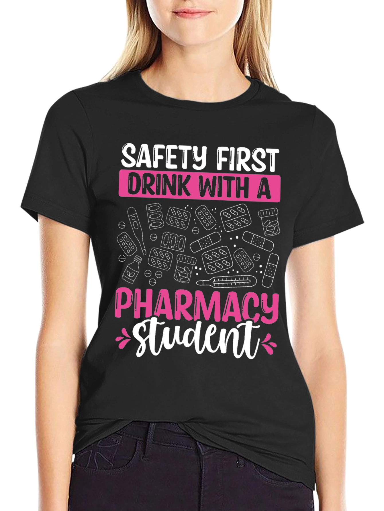 Pharmacy Student Graphic T-Shirt