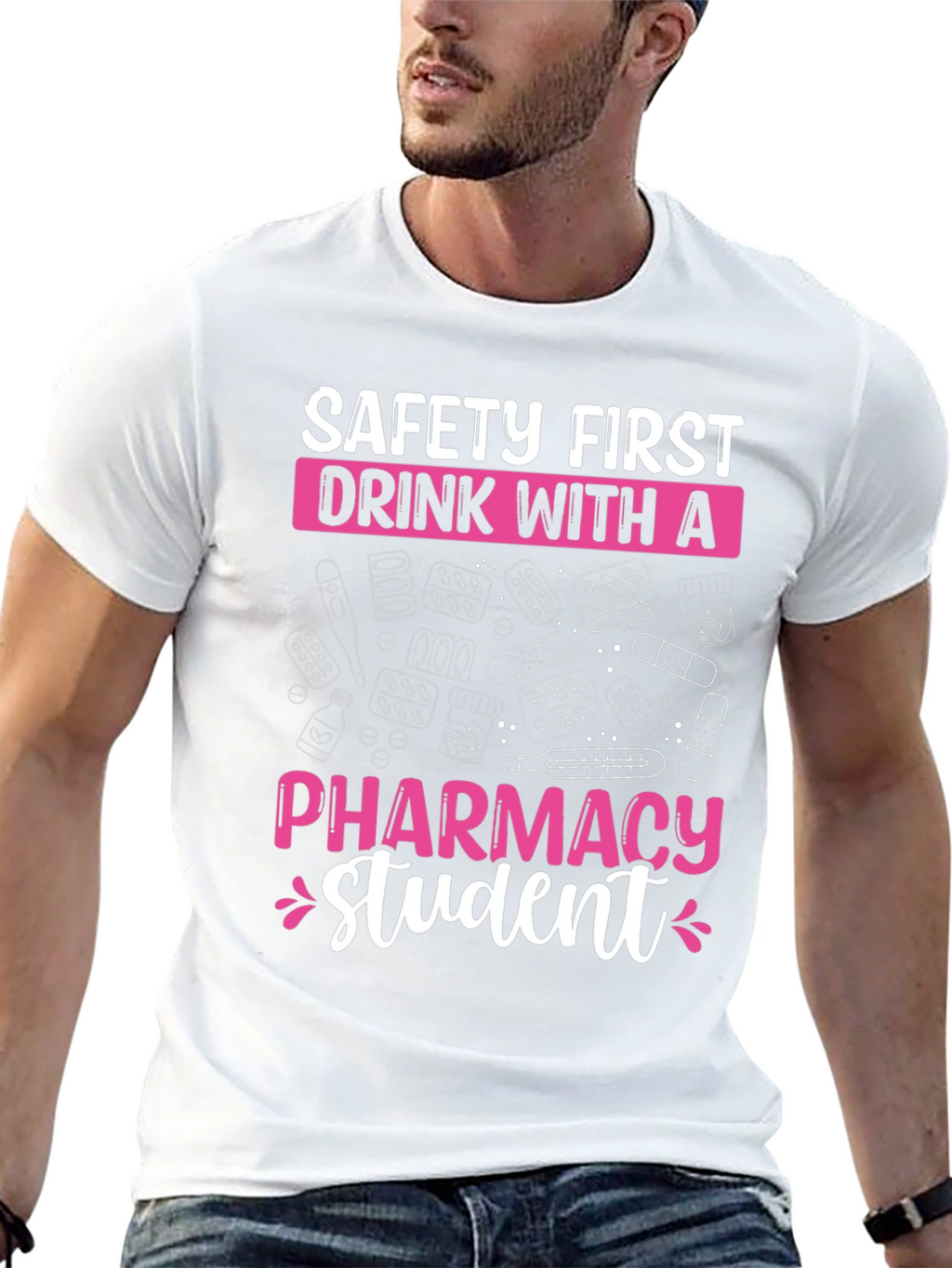 Pharmacy Student Graphic T-Shirt