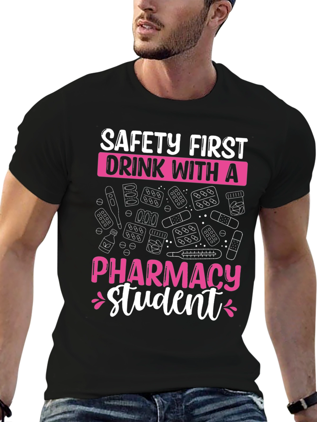 Pharmacy Student Graphic T-Shirt