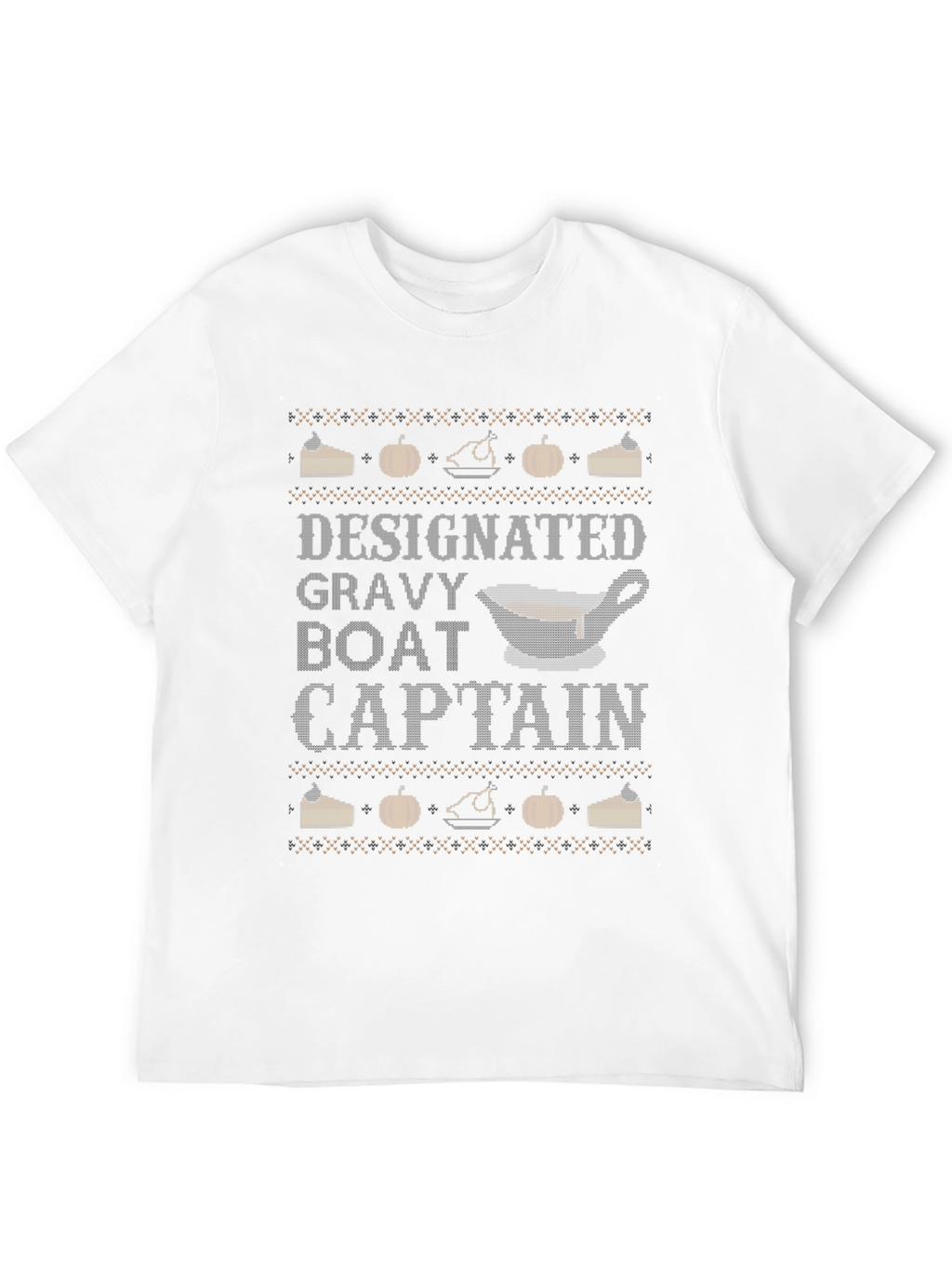 Designated Gravy Boat Captain Thanksgiving T-Shirt