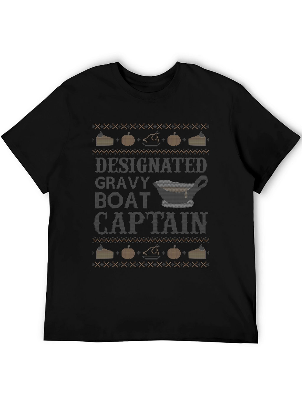 Designated Gravy Boat Captain Thanksgiving T-Shirt