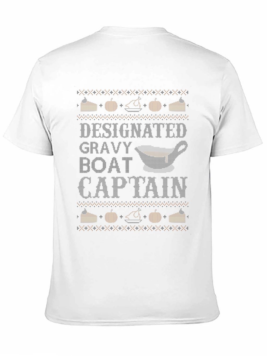 Designated Gravy Boat Captain Thanksgiving T-Shirt