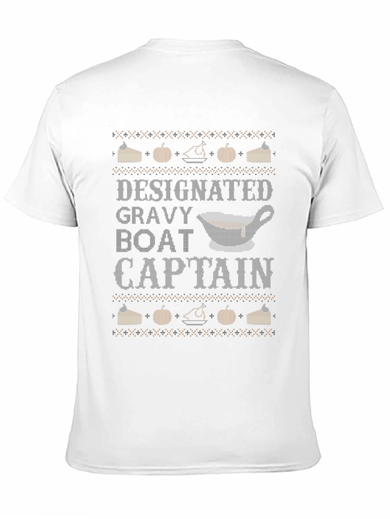 Designated Gravy Boat Captain Thanksgiving T-Shirt