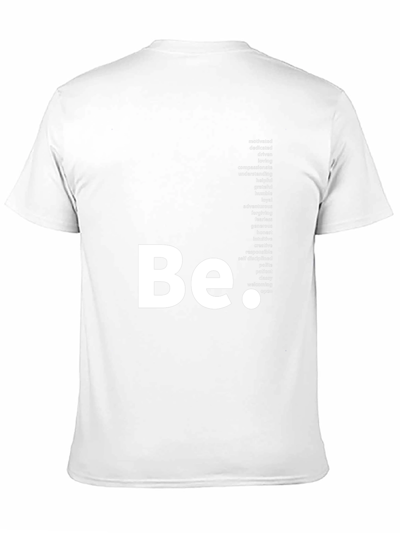 Be Positive Graphic Tee - Black T-Shirt