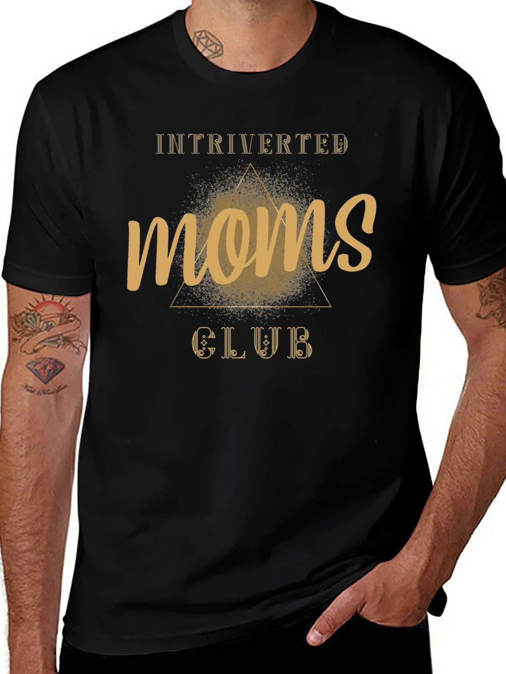 Introverted Moms Club Tee
