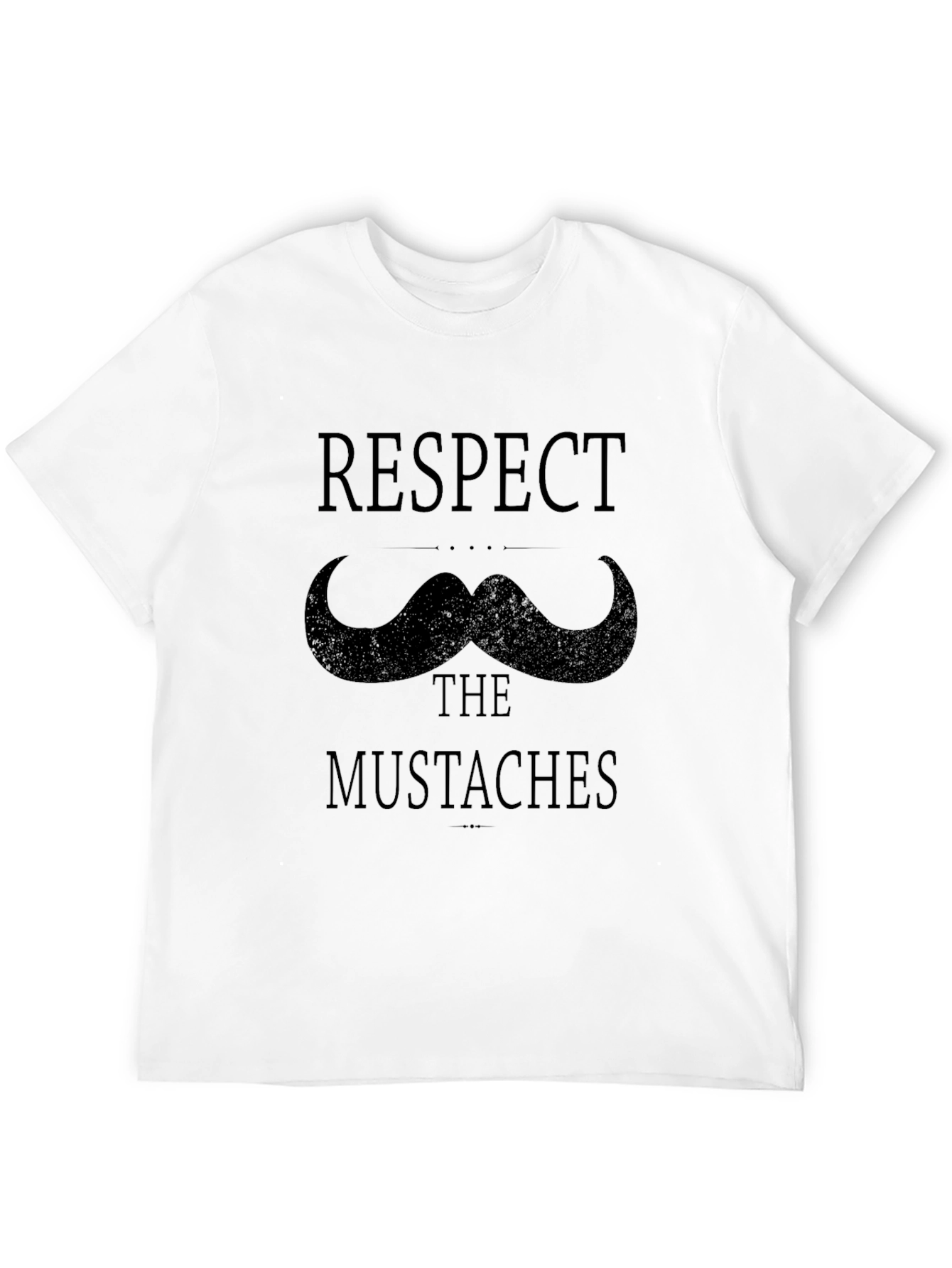 Respect the Mustaches Graphic Tee