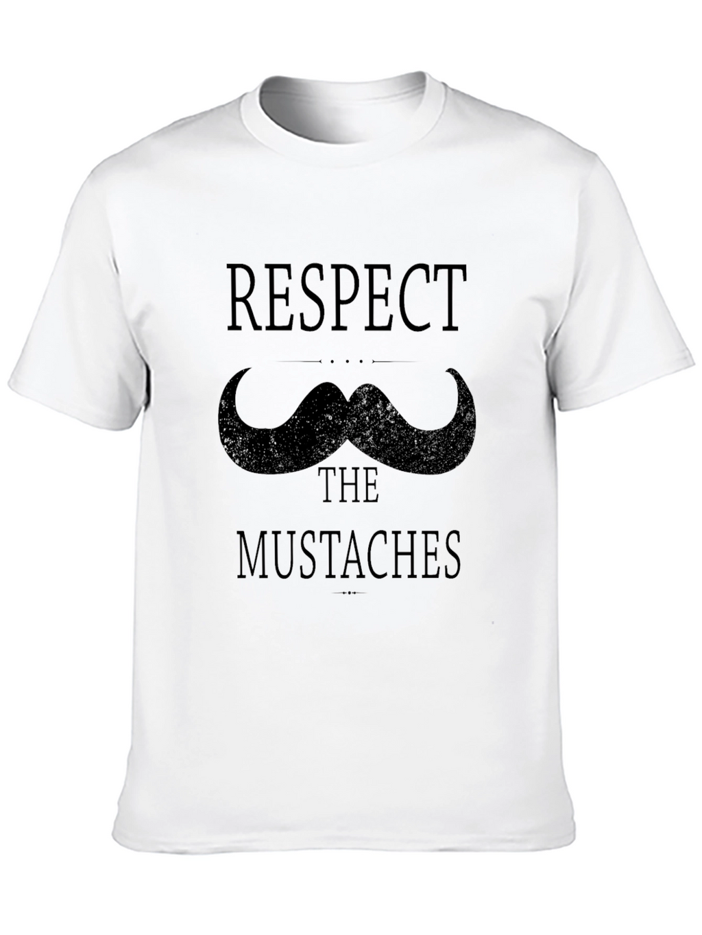 Respect the Mustaches Graphic Tee