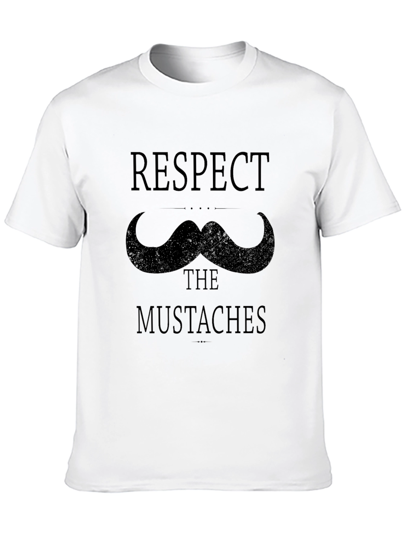Respect the Mustaches Graphic Tee
