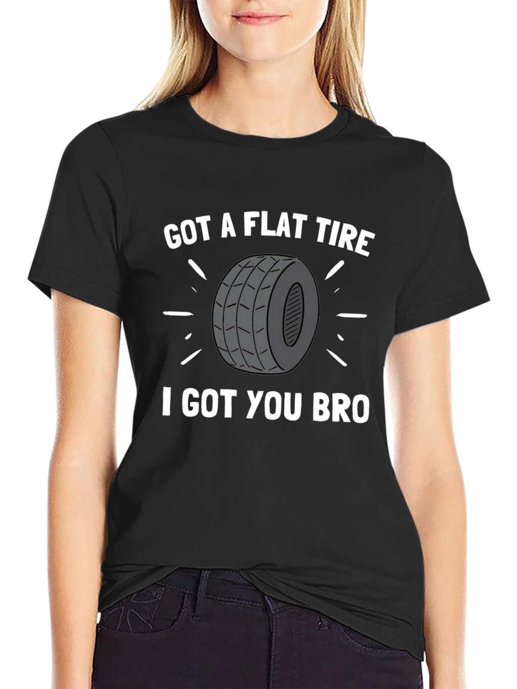 Got a Flat Tire Bro T-Shirt