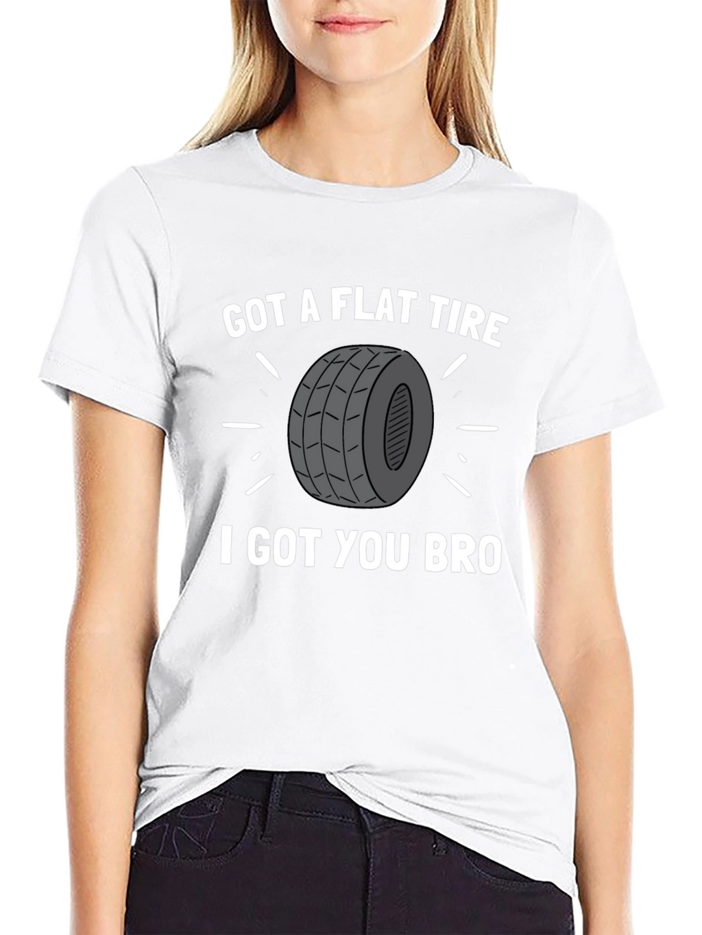 Got a Flat Tire Bro T-Shirt