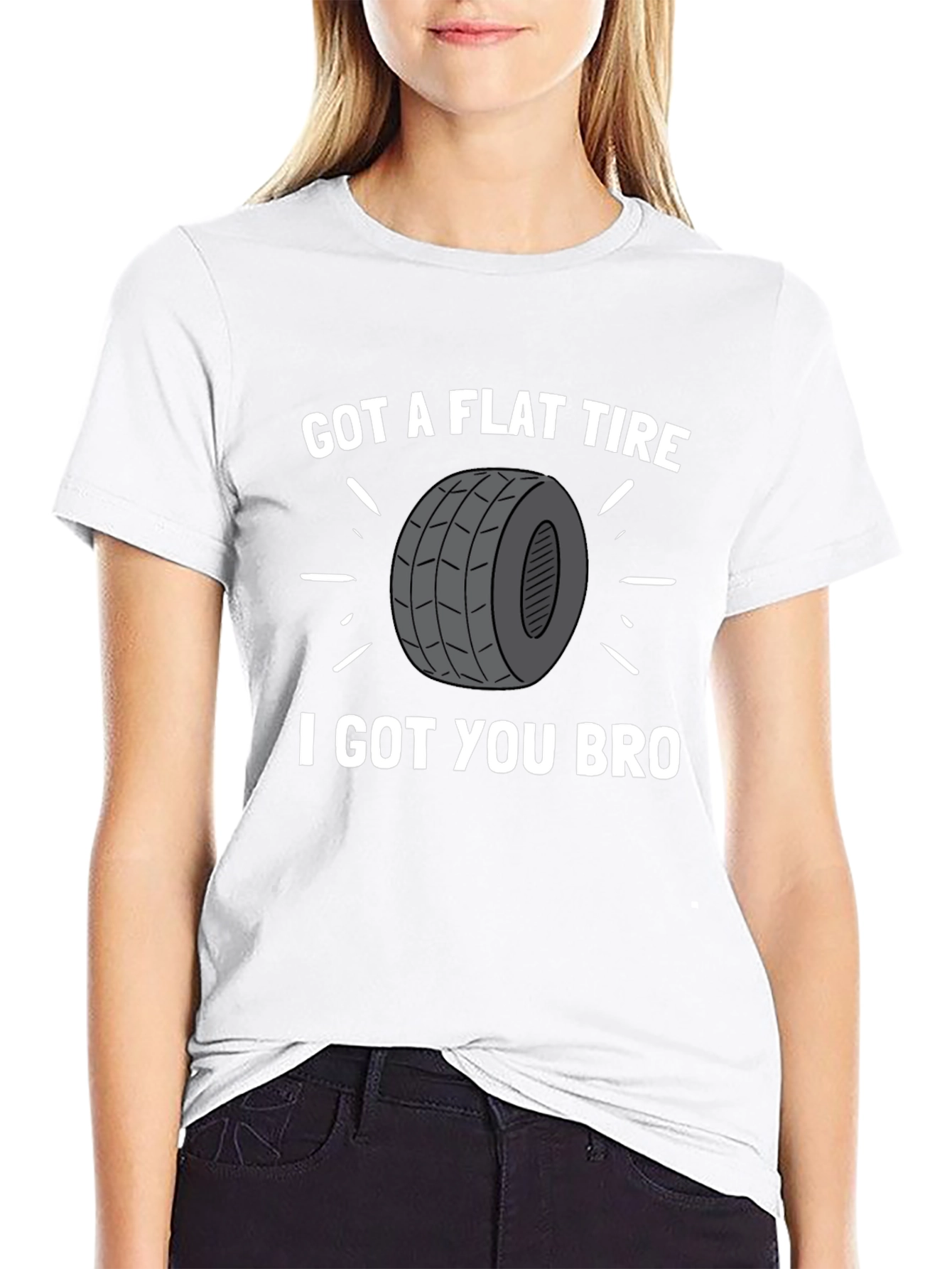 Got a Flat Tire Bro T-Shirt