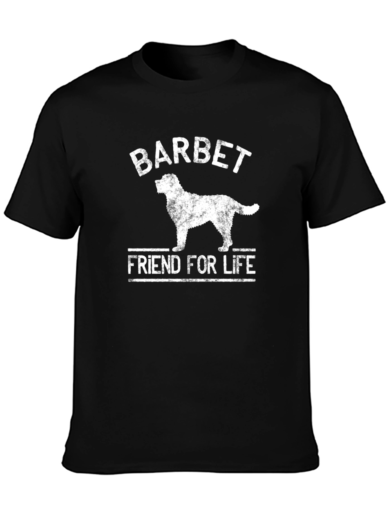Barbet Friend For Life T-Shirt - Dog Lover Tee