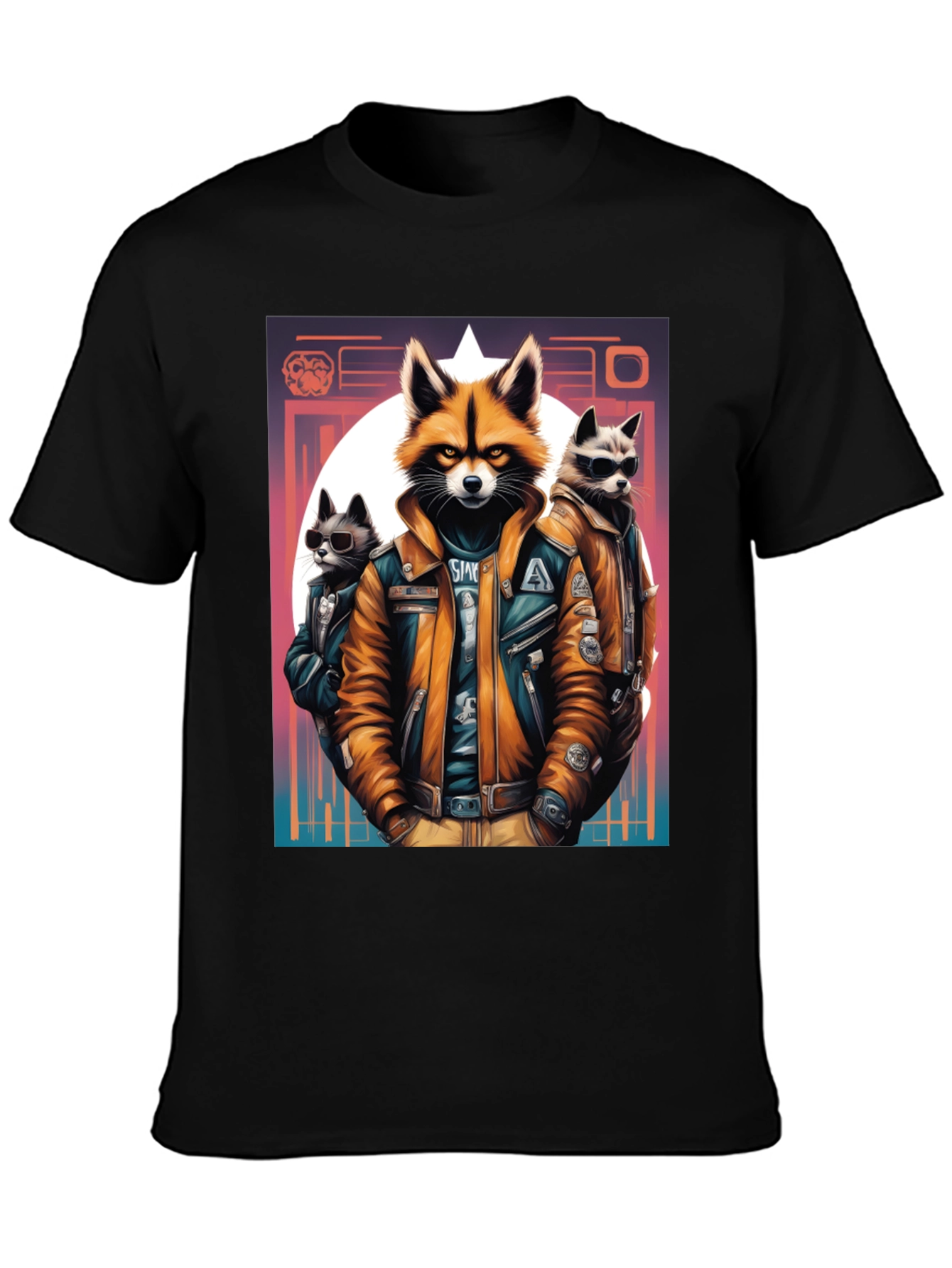 Cool Raccoon Gang T-Shirt