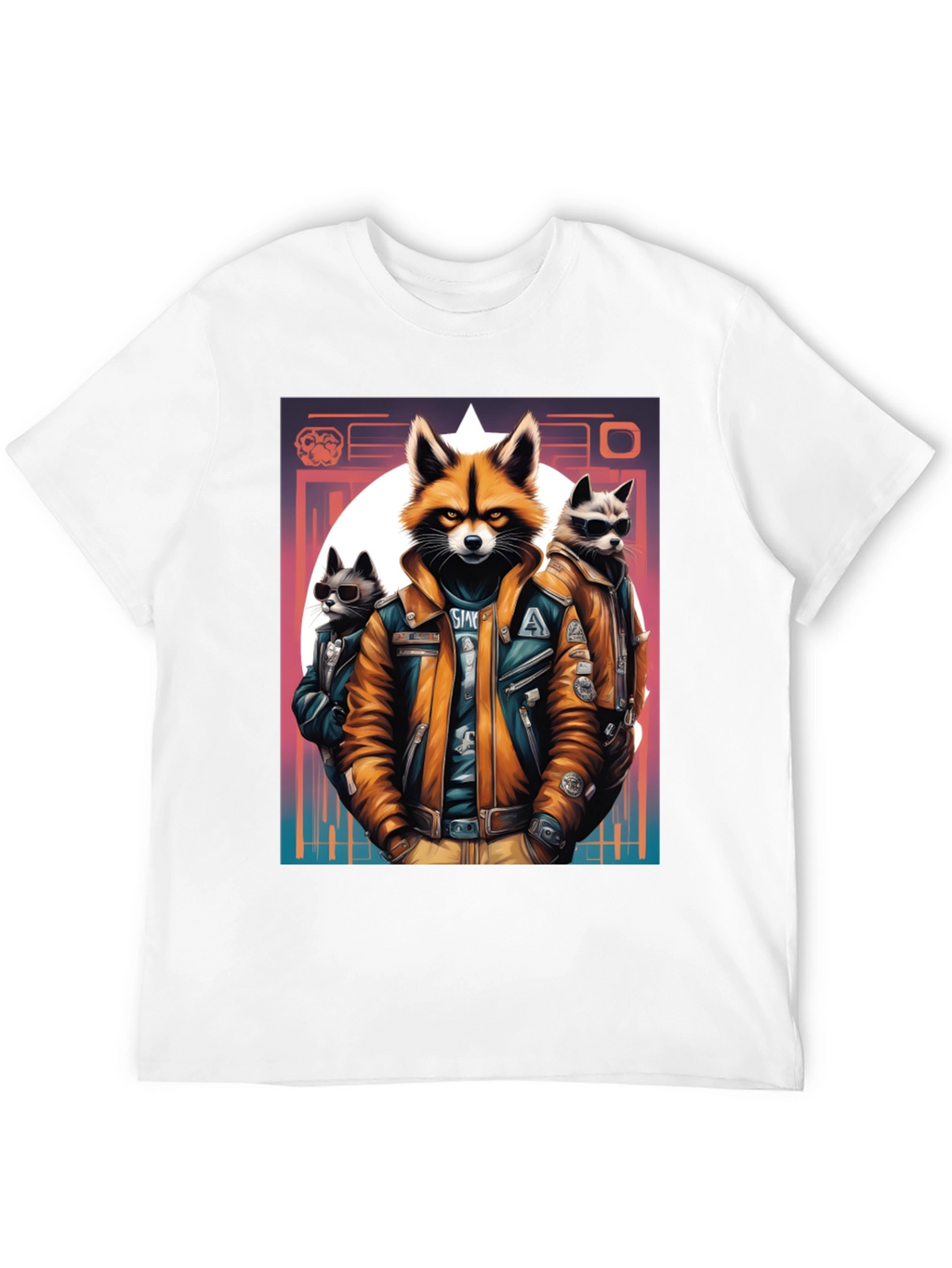 Cool Raccoon Gang T-Shirt