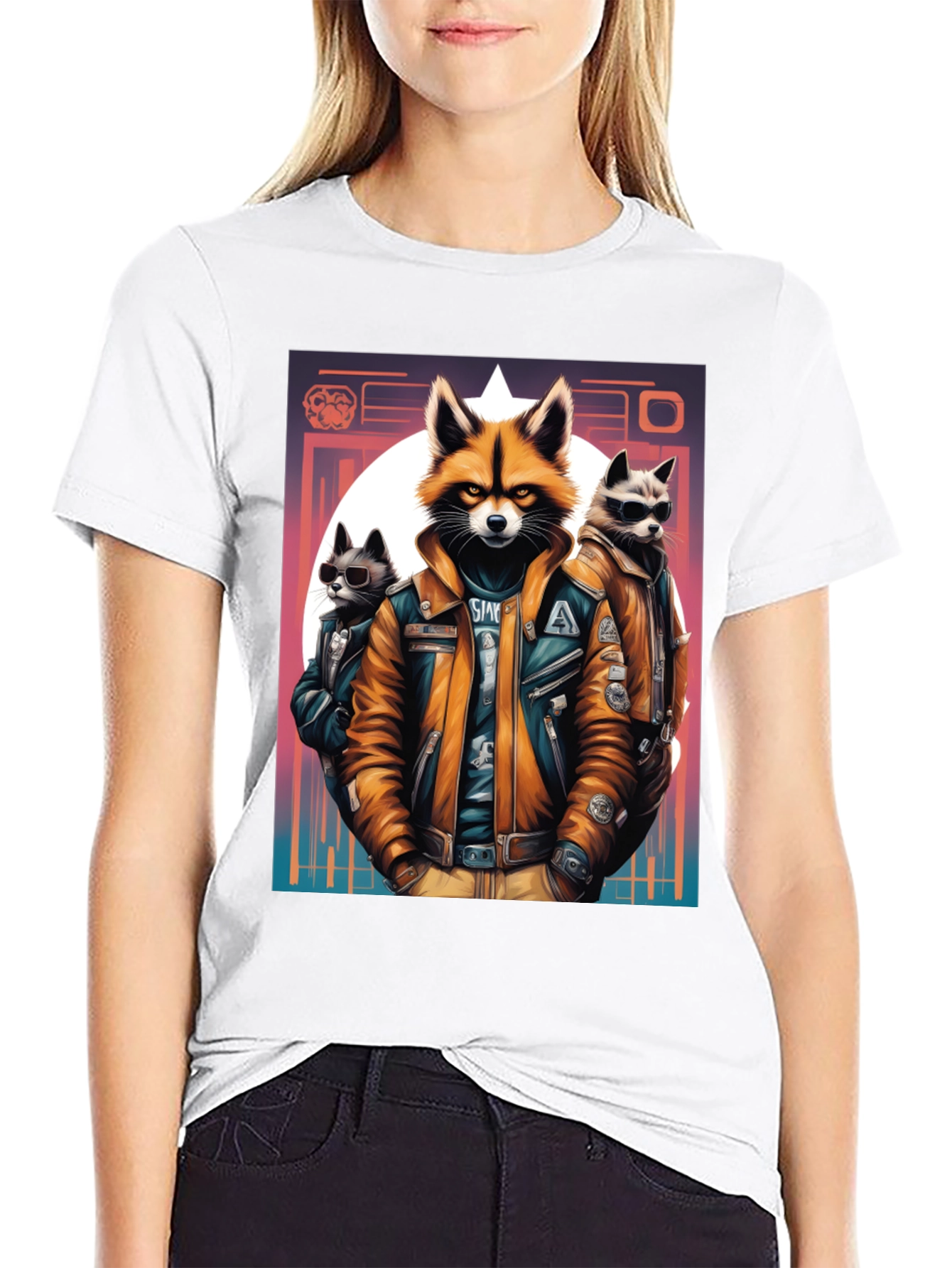 Cool Raccoon Gang T-Shirt