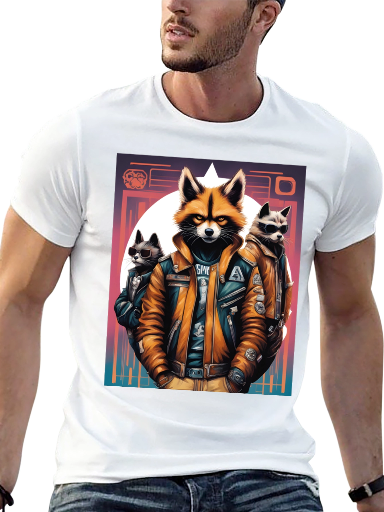Cool Raccoon Gang T-Shirt