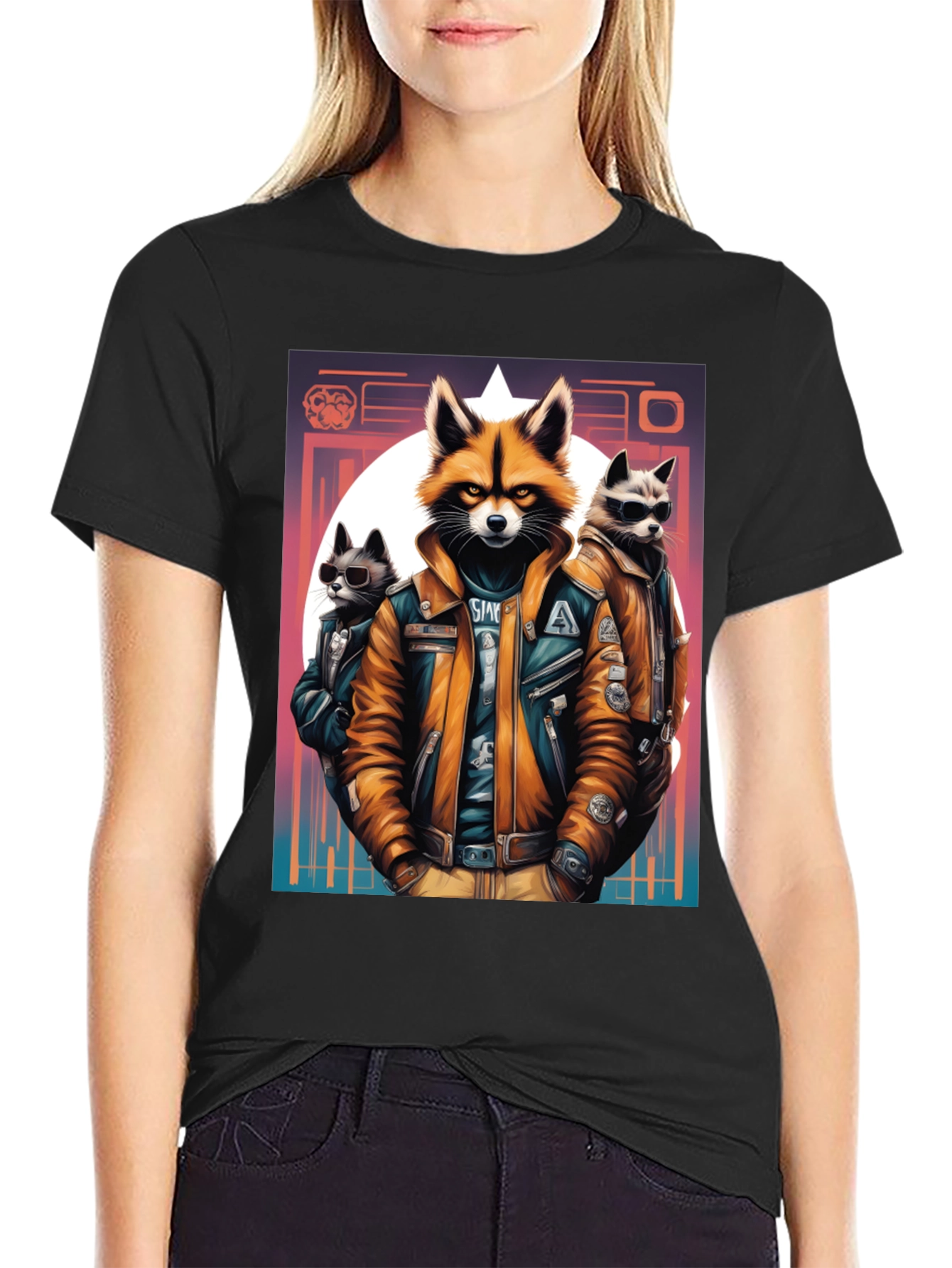 Cool Raccoon Gang T-Shirt