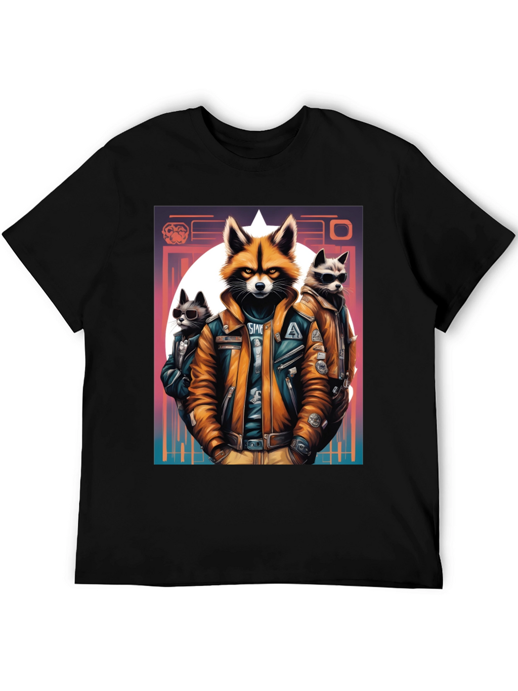 Cool Raccoon Gang T-Shirt