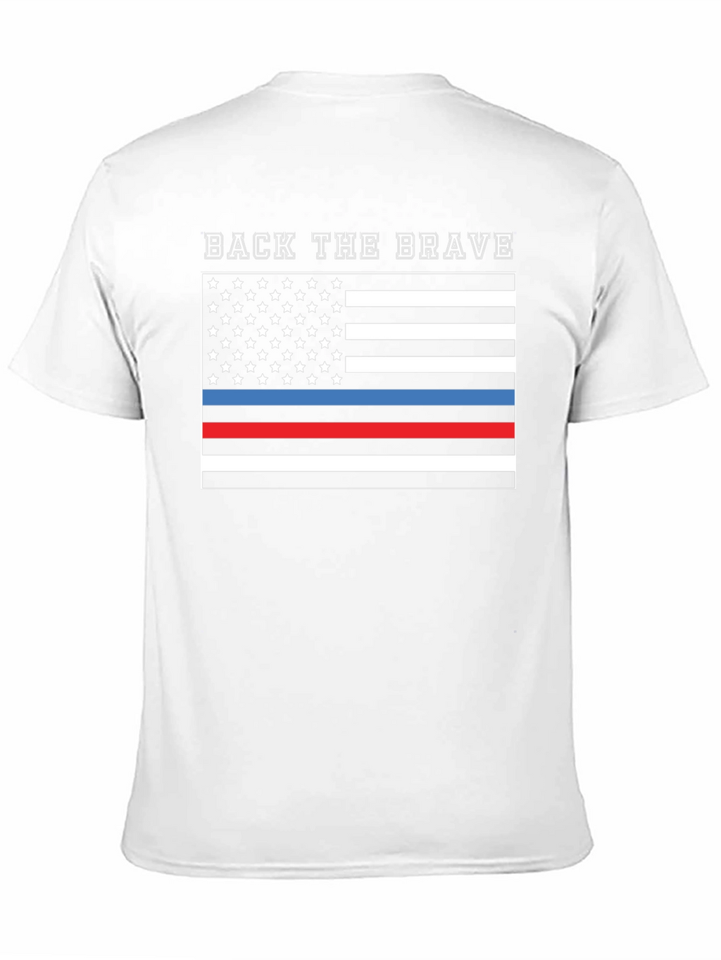 Back the Brave Flag Graphic T-Shirt