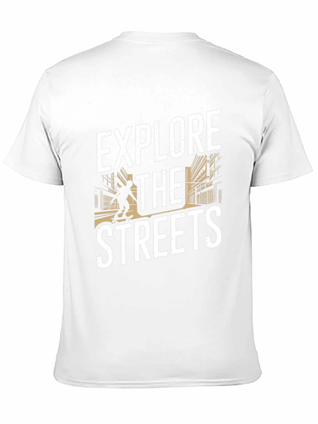 Explore the Streets Black Graphic T-Shirt
