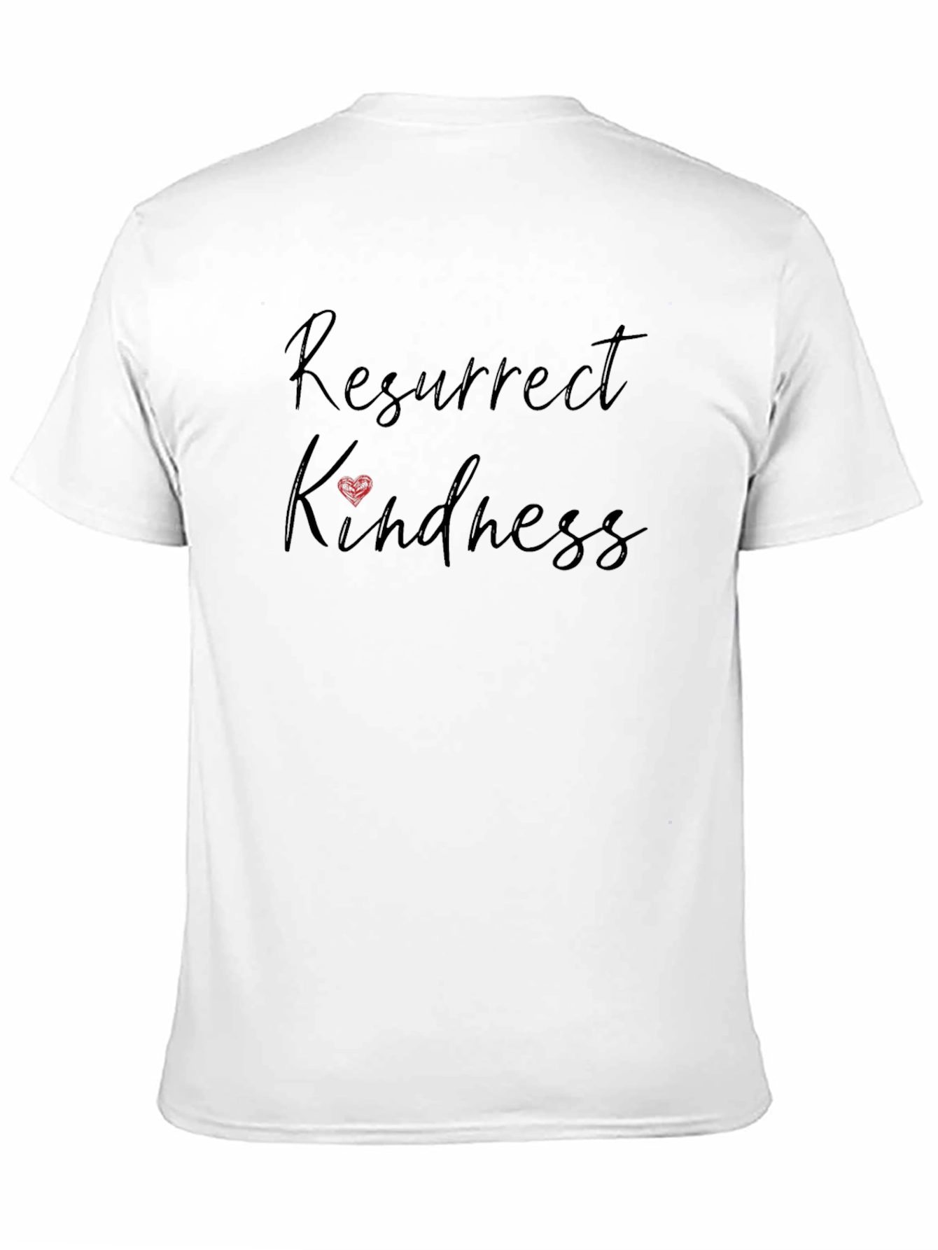 Resurrect Kindness Black Graphic Tee