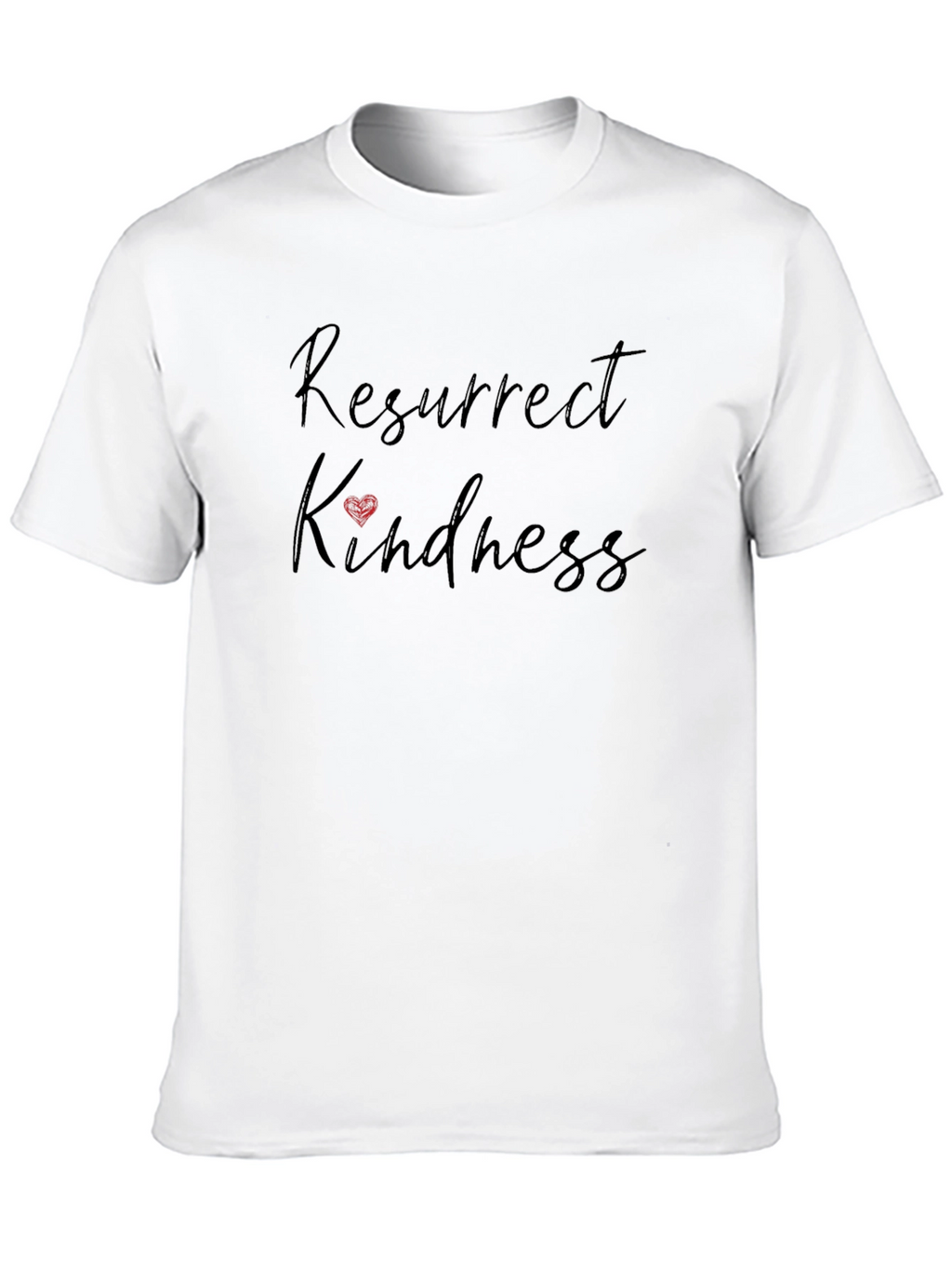 Resurrect Kindness Black Graphic Tee