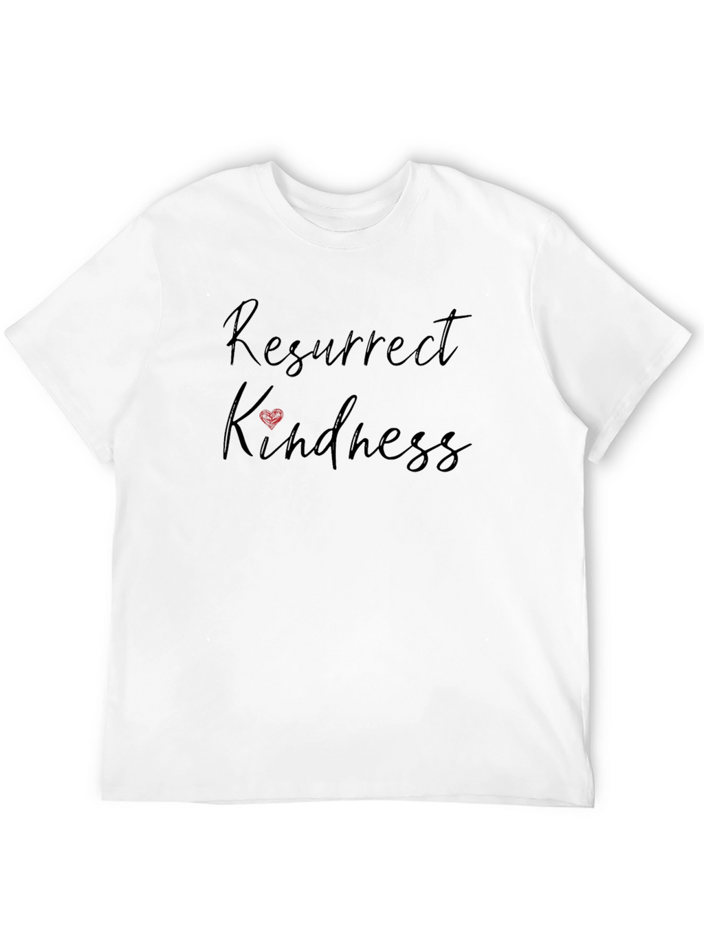 Resurrect Kindness Black Graphic Tee