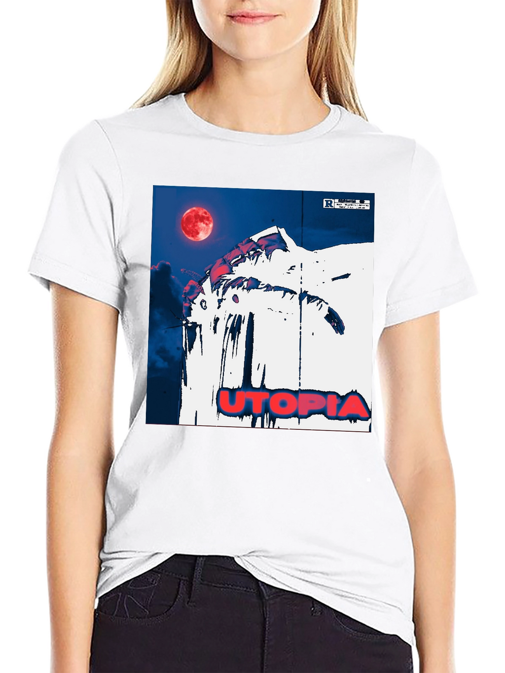 Utopia Graphic T-Shirt - Trendy Streetwear