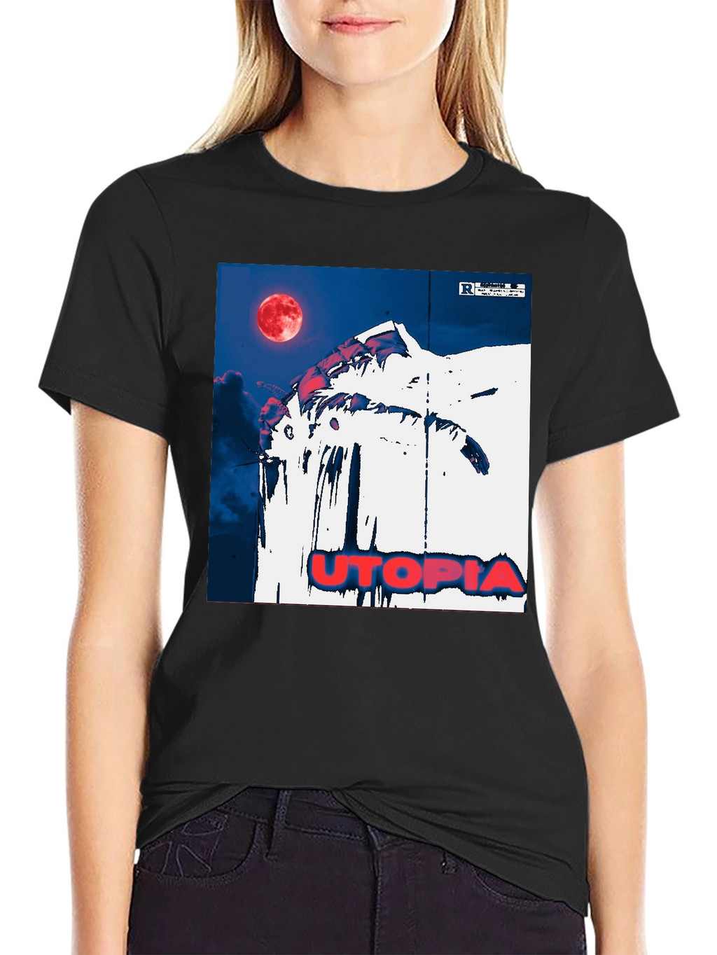 Utopia Graphic T-Shirt - Trendy Streetwear