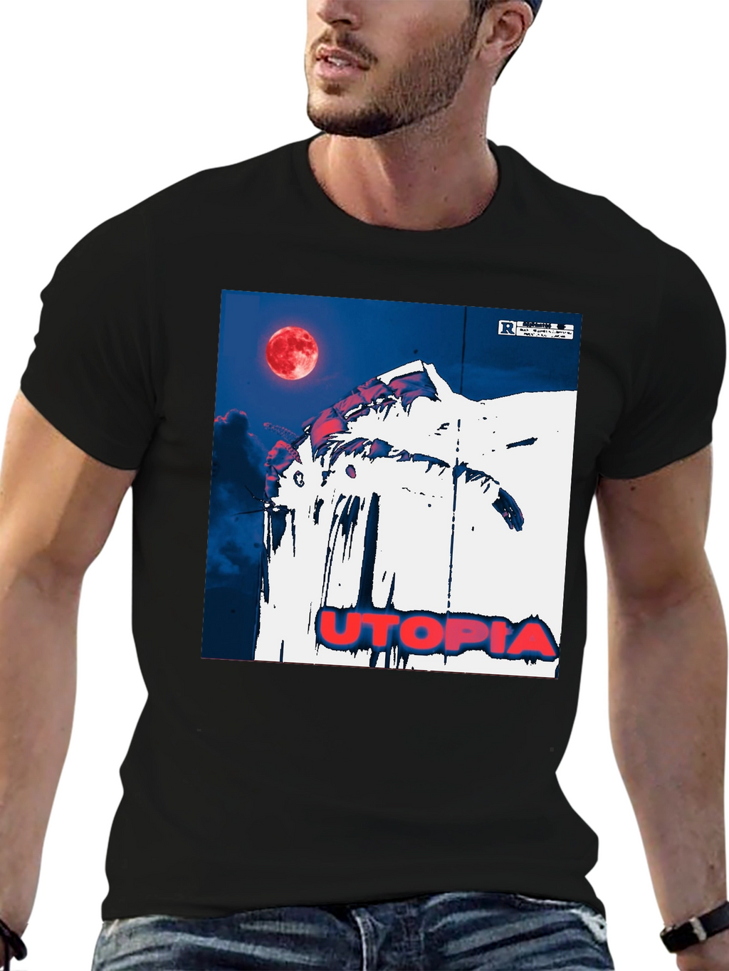 Utopia Graphic T-Shirt - Trendy Streetwear