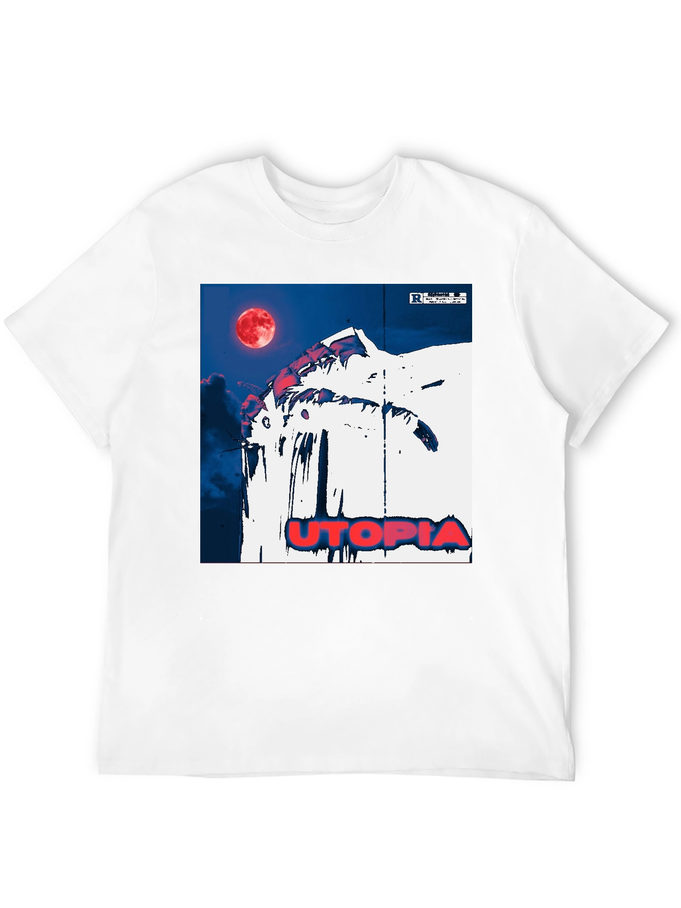 Utopia Graphic T-Shirt - Trendy Streetwear