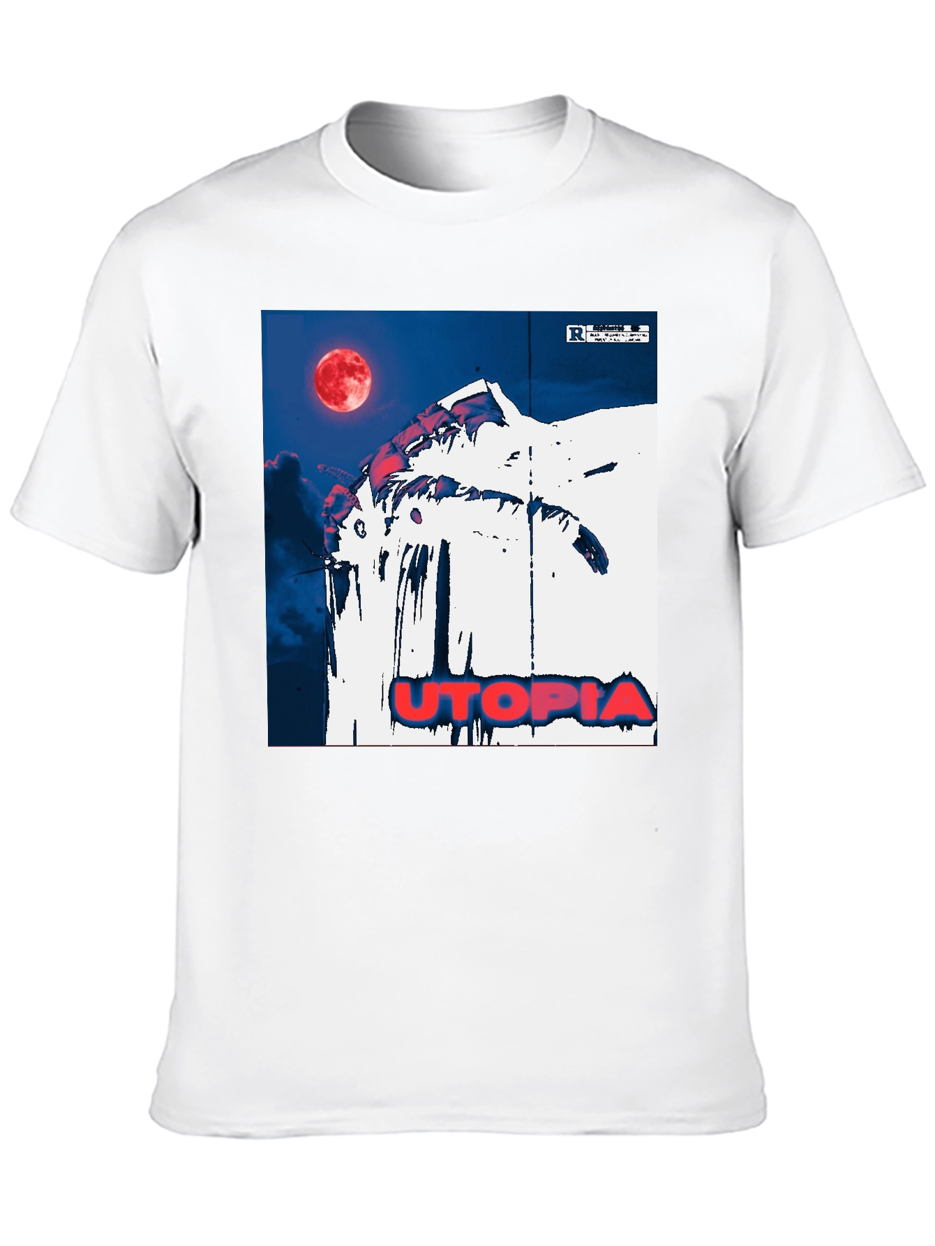 Utopia Graphic T-Shirt - Trendy Streetwear