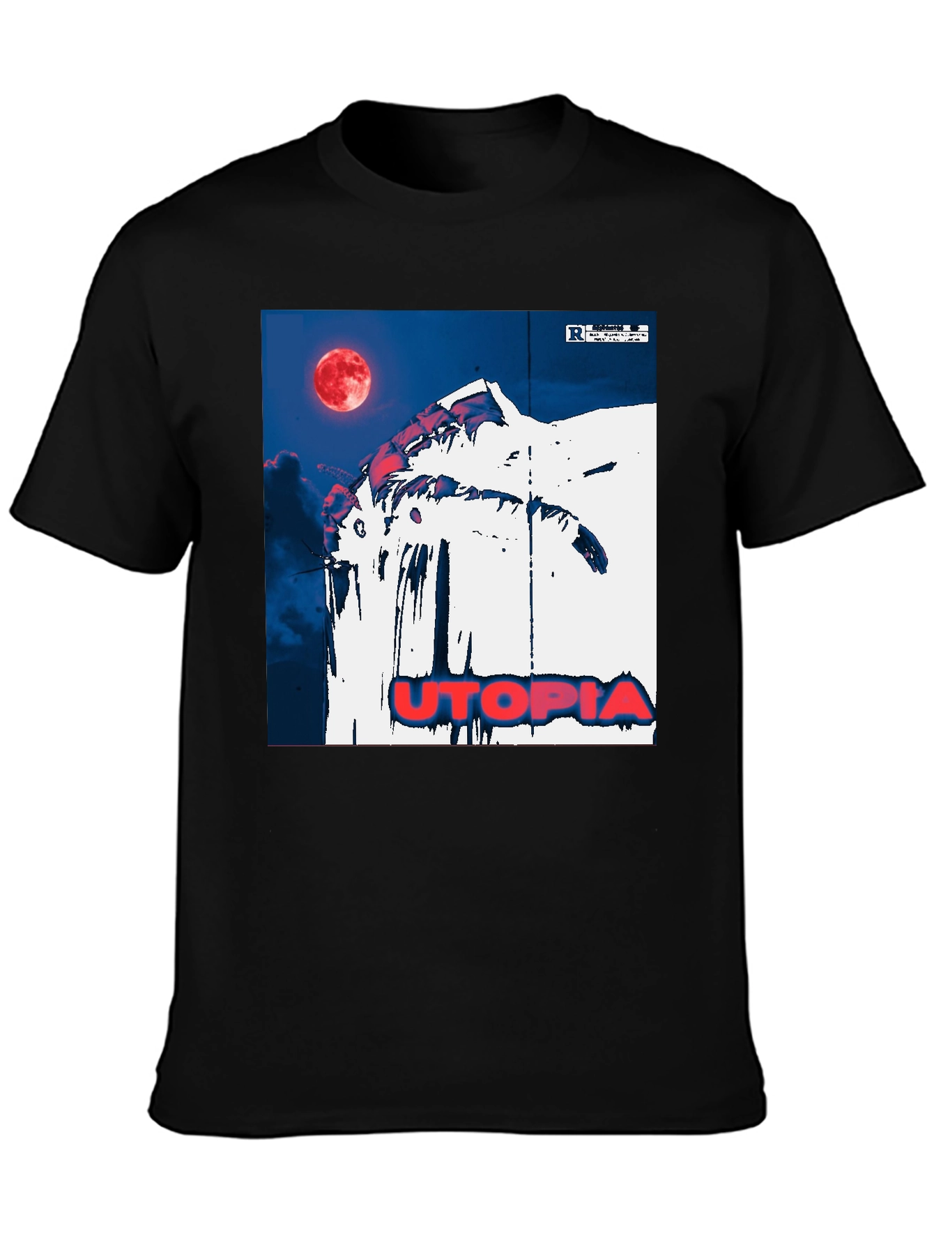 Utopia Graphic T-Shirt - Trendy Streetwear